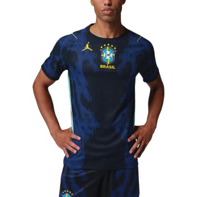 Jordan Brazil 2026 Match Away Men's Jordan Aero-FIT Soccer Authentic Jersey