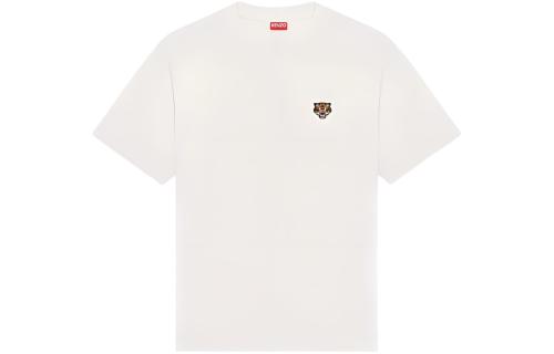KENZO Lucky Tiger Embroidered Crewneck T-Shirt
