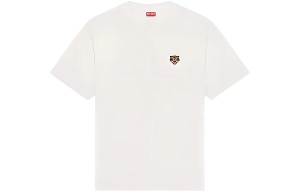 KENZO Lucky Tiger Embroidered Crewneck T-Shirt