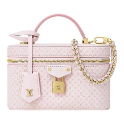 LOUIS VUITTON Vanity Cow Leather Shoulder Bag, Crossbody Bag, Handbag Women's Pink M29344 Bag size L19cm W6.5cm H11.5cm