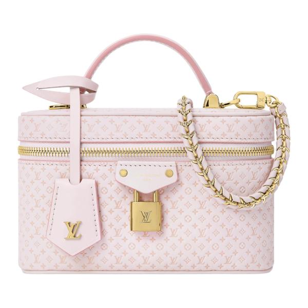 LOUIS VUITTON Vanity Cow Leather Shoulder Bag, Crossbody Bag, Handbag Women's Pink M29344 Bag size L19cm W6.5cm H11.5cm