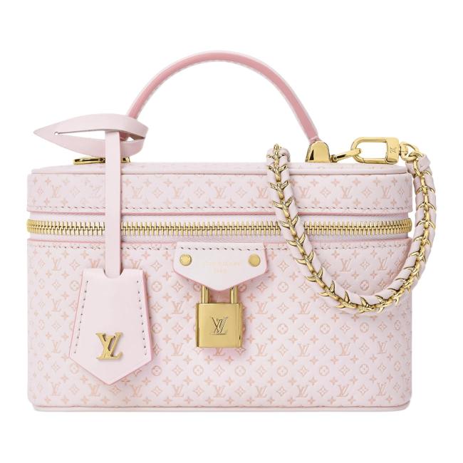 LOUIS VUITTON Vanity Cow Leather Shoulder Bag, Crossbody Bag, Handbag Women's Pink M29344 Bag size L19cm W6.5cm H11.5cm