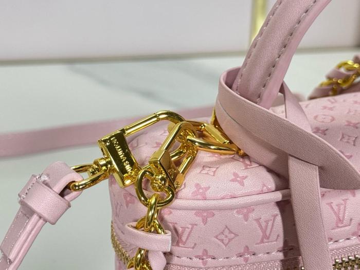 LOUIS VUITTON Vanity Cow Leather Shoulder Bag, Crossbody Bag, Handbag Women's Pink M29344 Bag size L19cm W6.5cm H11.5cm