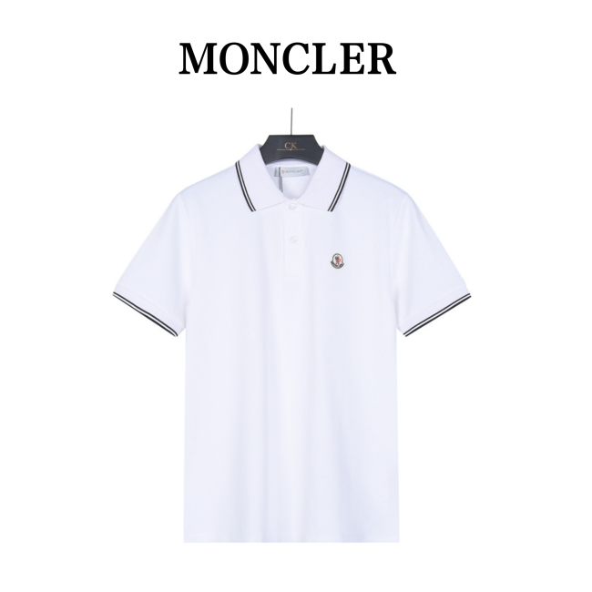 Moncler Logo Patch Polo Shirt