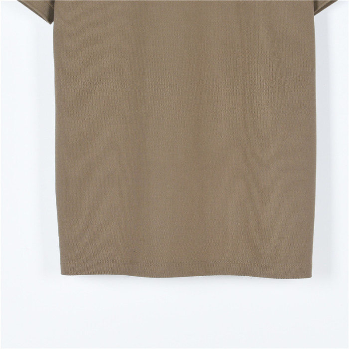 Burberry checkered-collar cotton polo shirt
