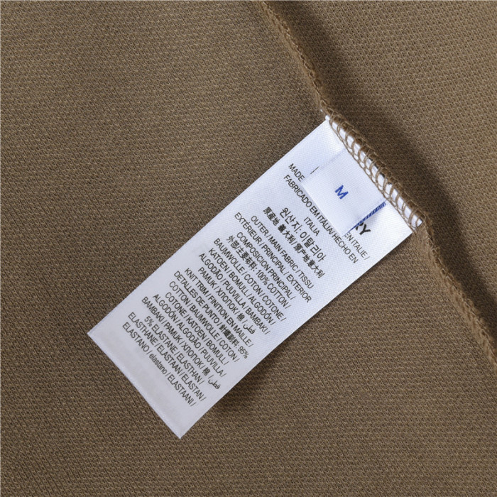 Burberry checkered-collar cotton polo shirt