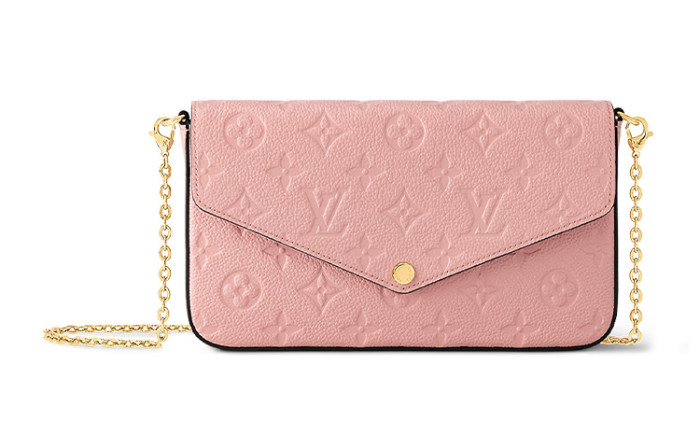 LOUIS VUITTON M83589 Félicie Pochette M82608 size L21cm W3cm H12cm