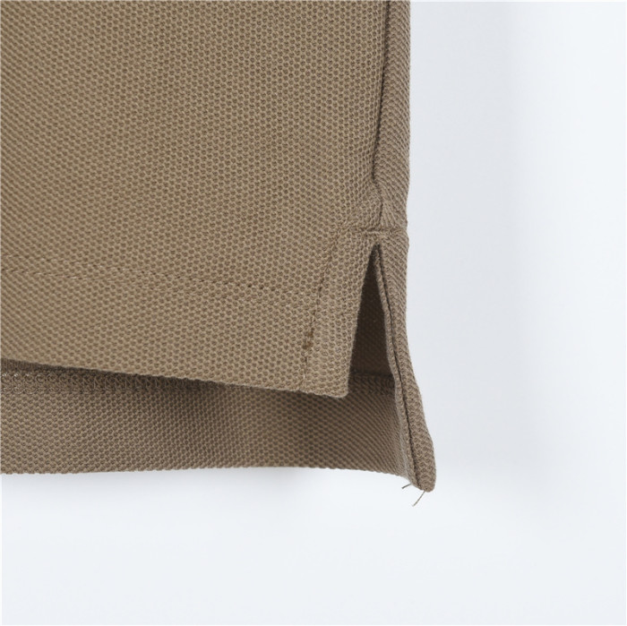 Burberry checkered-collar cotton polo shirt