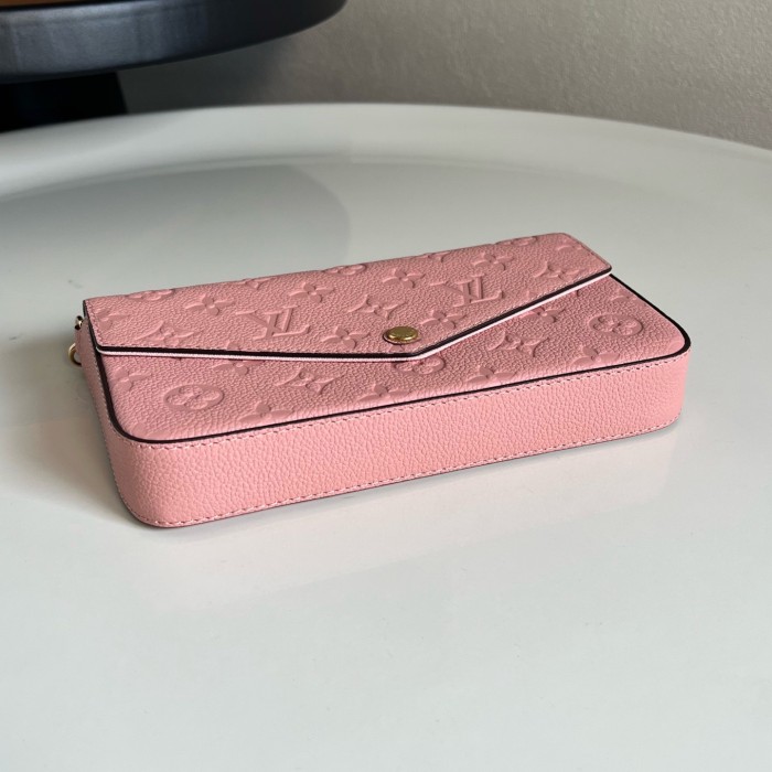 LOUIS VUITTON M83589 Félicie Pochette M82608 size L21cm W3cm H12cm