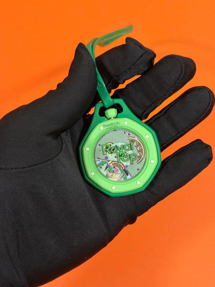 Swatch x Audemars Piguet AP Bioceramic Royal Pop Green Eight