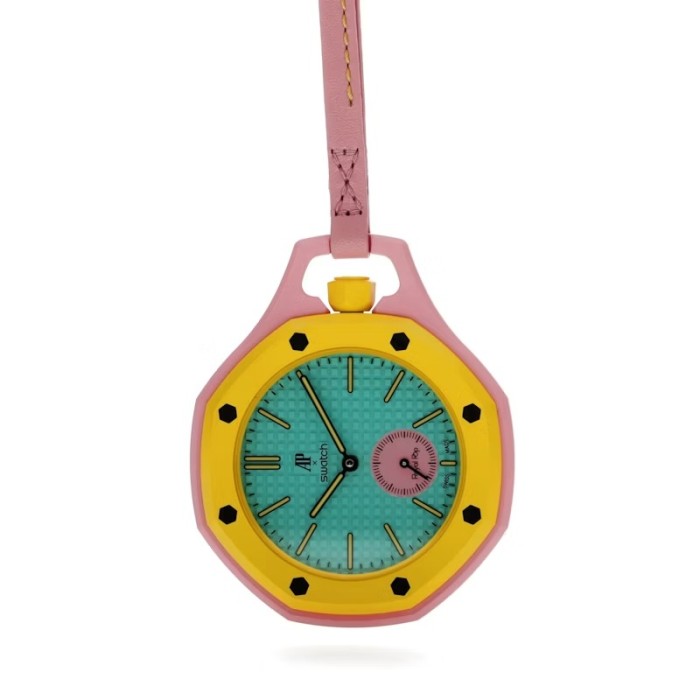Swatch x Audemars Piguet AP Bioceramic Royal Pop Savonnette Otg Roz