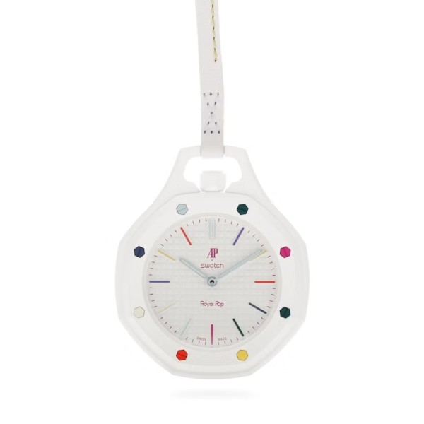 Swatch x Audemars Piguet AP Bioceramic Royal Pop Huit Blanc