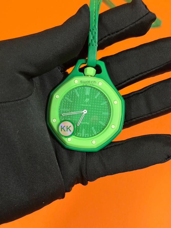 Swatch x Audemars Piguet AP Bioceramic Royal Pop Green Eight