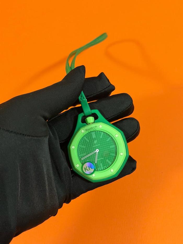 Swatch x Audemars Piguet AP Bioceramic Royal Pop Green Eight