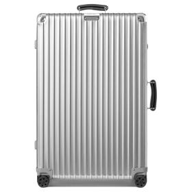 RIMOWA Classic Aluminum Suitcase Luggage For Shipping 30 Inch Unisex Silver L53cm W28cm H79cm