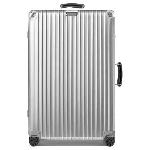 RIMOWA Classic Aluminum Suitcase Luggage For Shipping 30 Inch Unisex Silver L53cm W28cm H79cm