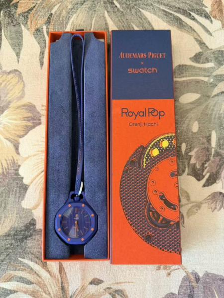 Swatch x Audemars Piguet AP Bioceramic Royal Pop Orenji Hachi