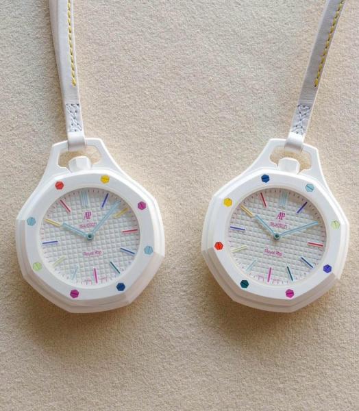 Swatch x Audemars Piguet AP Bioceramic Royal Pop Huit Blanc