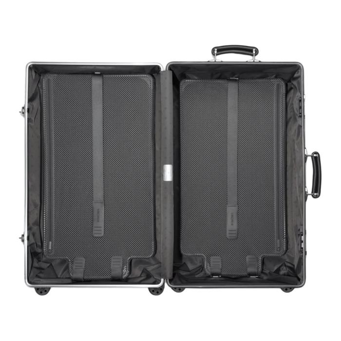 RIMOWA Classic Metal Suitcase Luggage For Shipping 31 Inch Unisex Silver L47cm W36cm H75cm