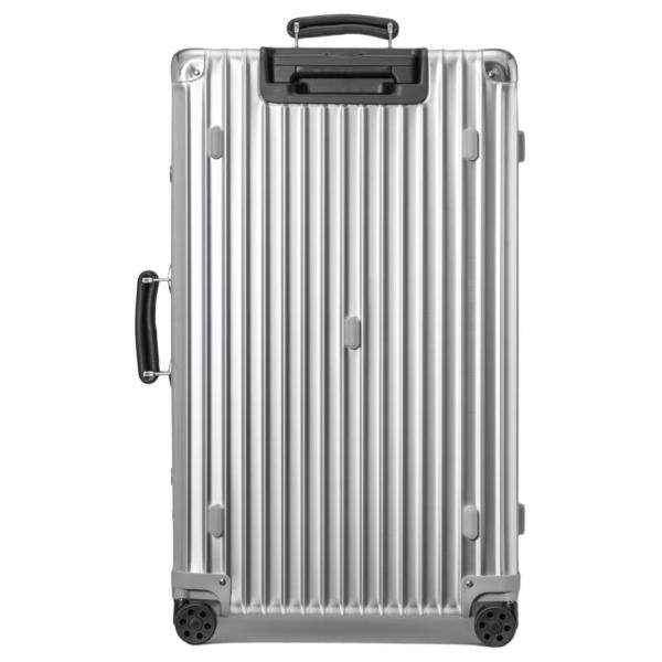 RIMOWA Classic Metal Suitcase Luggage For Shipping 31 Inch Unisex Silver L47cm W36cm H75cm