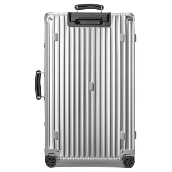 RIMOWA Classic Metal Suitcase Luggage For Shipping 31 Inch Unisex Silver L47cm W36cm H75cm