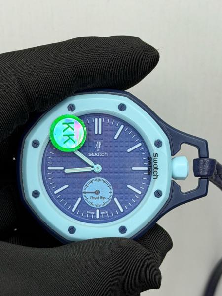 Swatch x Audemars Piguet AP Bioceramic Royal Pop Savonnette Lan Ba