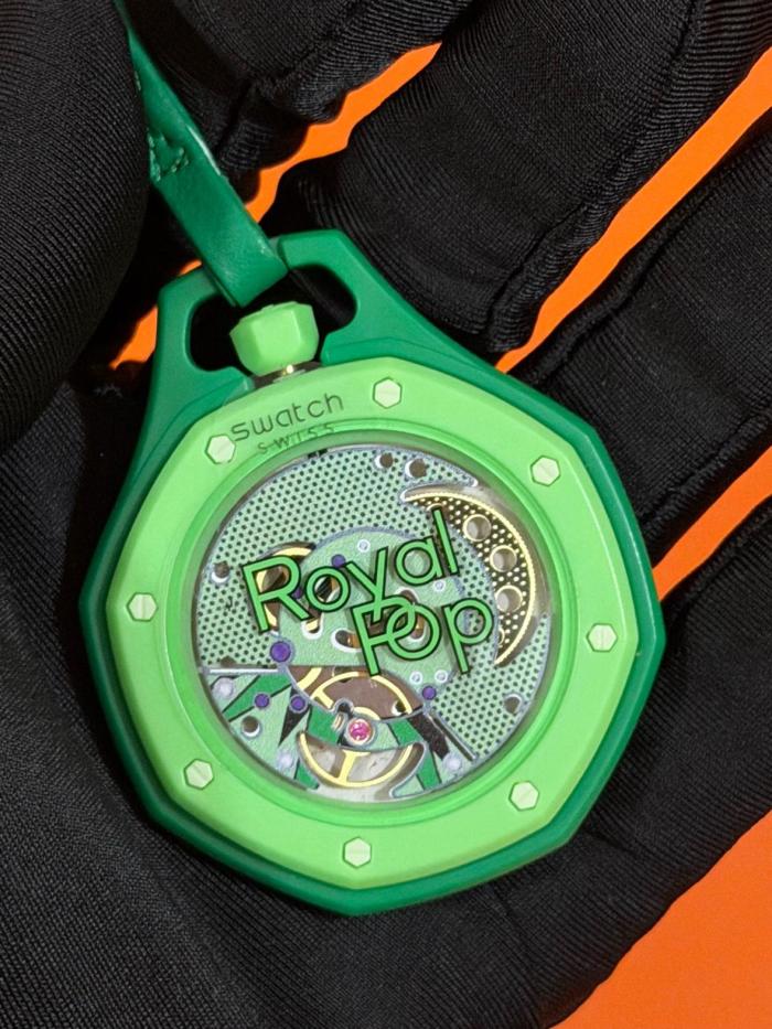 Swatch x Audemars Piguet AP Bioceramic Royal Pop Green Eight