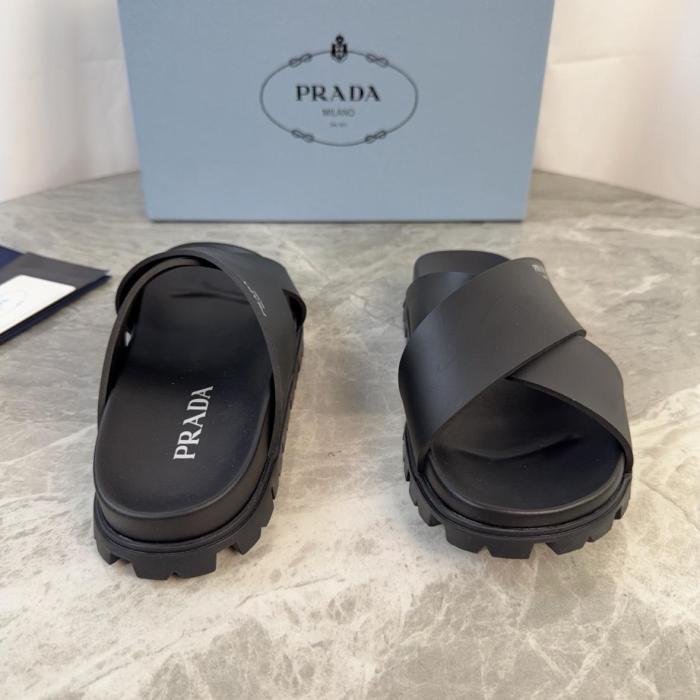 PRADA Slide Slippers 2.5cm Black