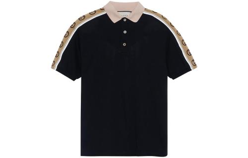 GUCCI GG stripe polo shirt