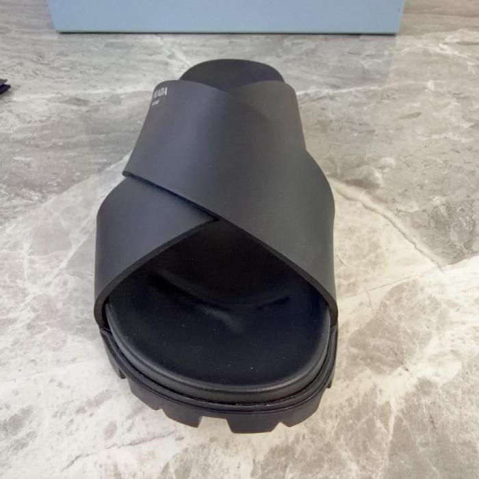 PRADA Slide Slippers 2.5cm Black