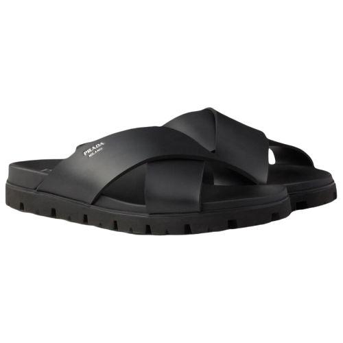 PRADA Slide Slippers 2.5cm Black