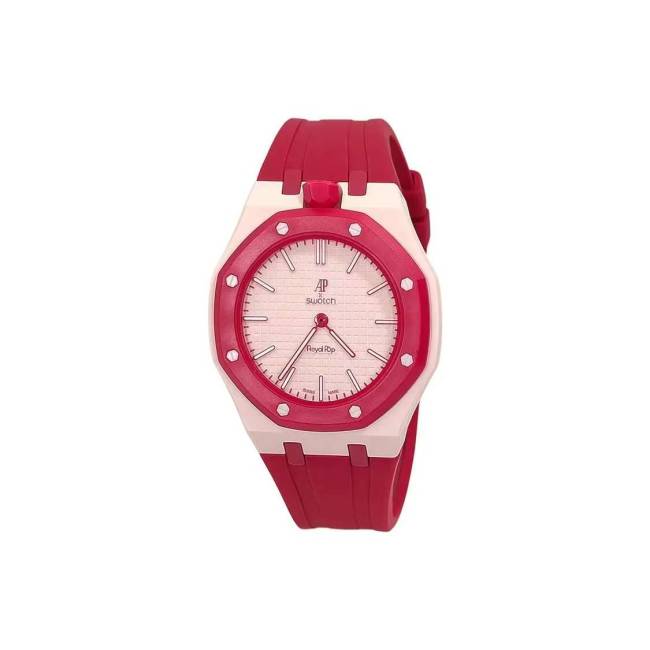 Swatch x Audemars Piguet AP Bioceramic Royal Pop Otto Rosso
