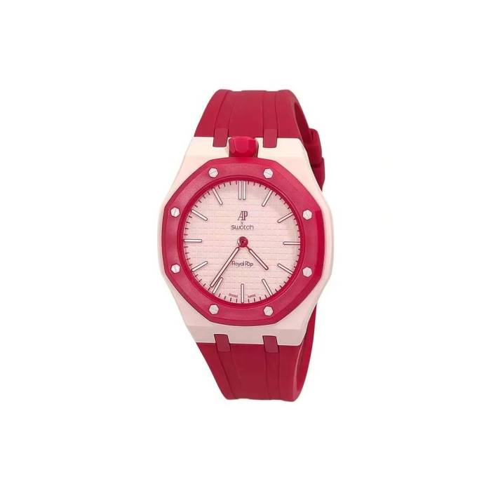 Swatch x Audemars Piguet AP Bioceramic Royal Pop Otto Rosso