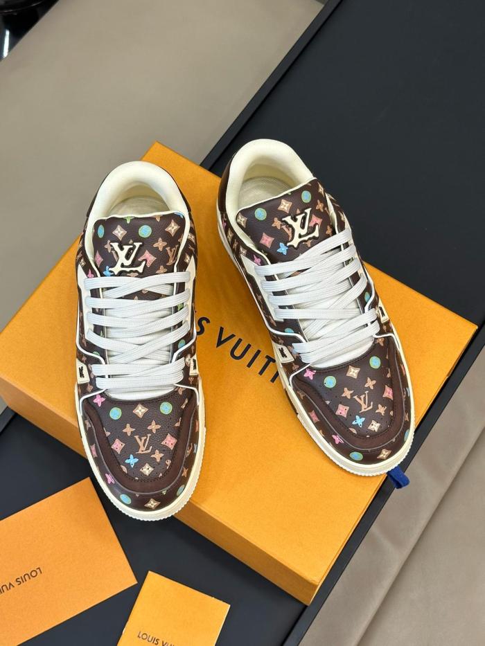 Louis Vuitton by Tyler, the Creator LV Trainer Mocha Multicolor