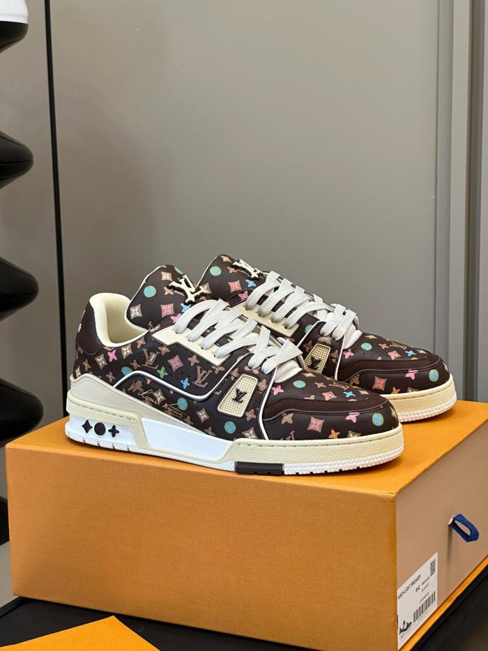Louis Vuitton by Tyler, the Creator LV Trainer Mocha Multicolor