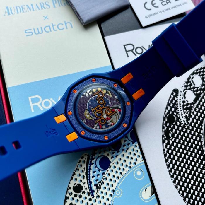 Swatch x Audemars Piguet AP Bioceramic Royal Pop Orenji Hachi