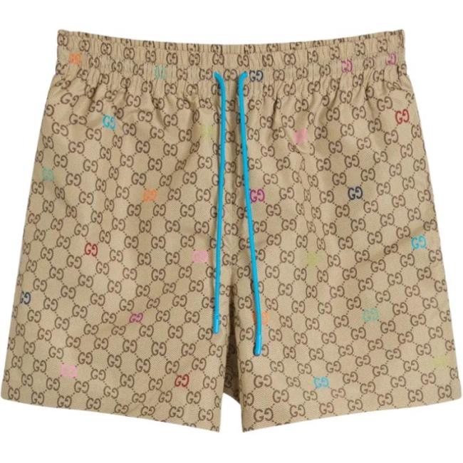 GUCCI Printed Technical Poplin Swim Shorts