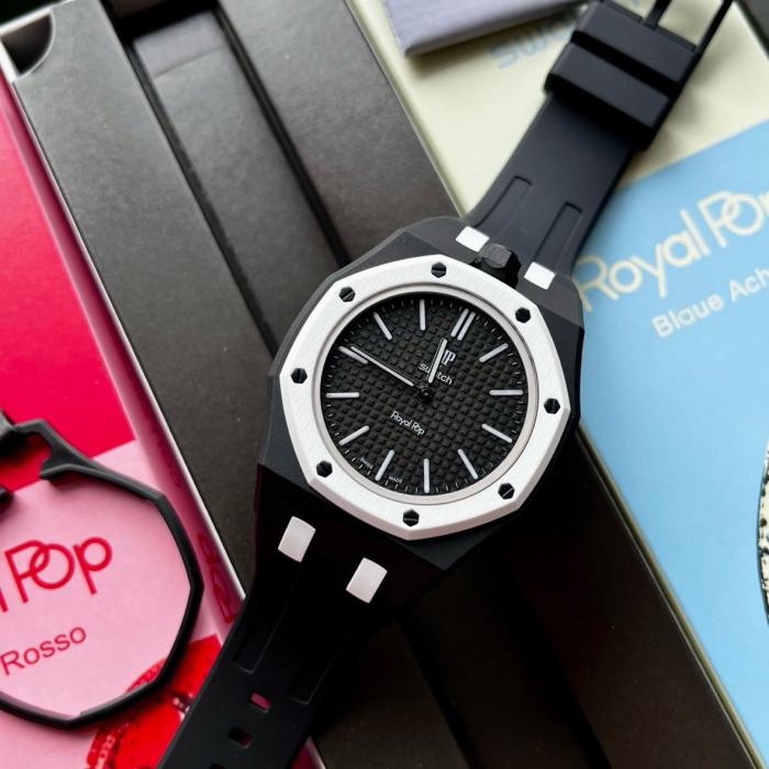 Swatch x Audemars Piguet AP Bioceramic Royal Pop Ocho Negro