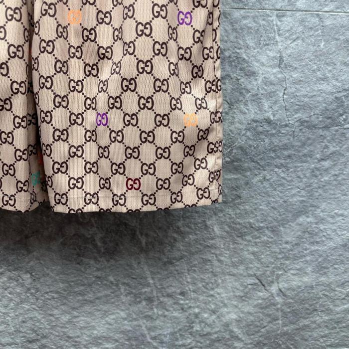GUCCI Printed Technical Poplin Swim Shorts 