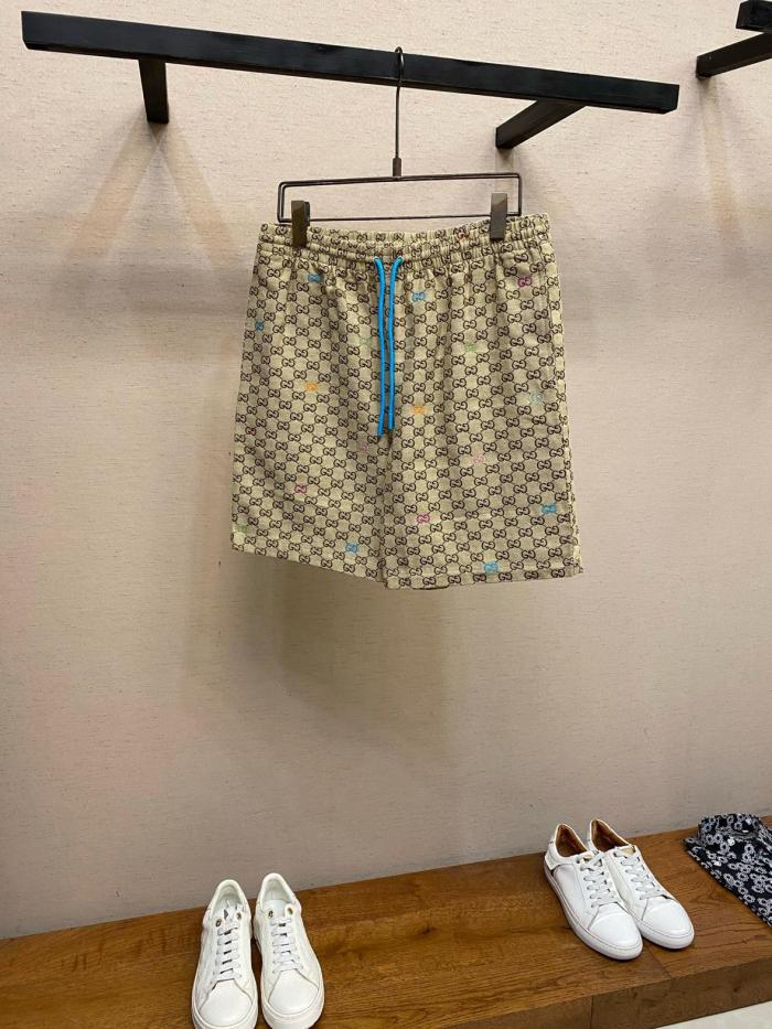 GUCCI Printed Technical Poplin Swim Shorts