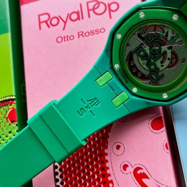 Swatch x Audemars Piguet AP Bioceramic Royal Pop Green Eight