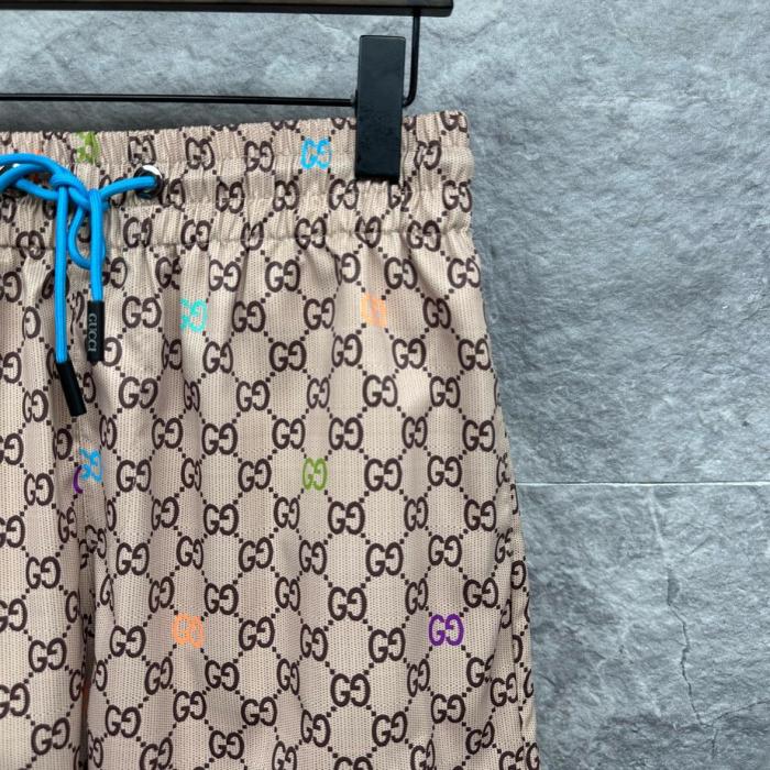 GUCCI Printed Technical Poplin Swim Shorts 
