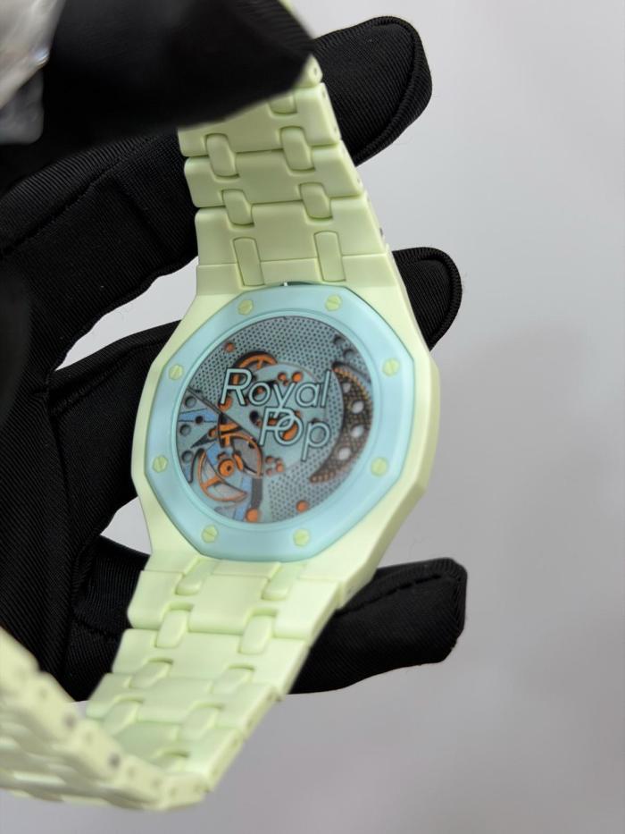 Swatch x Audemars Piguet AP Bioceramic Royal Pop Blaue Acht