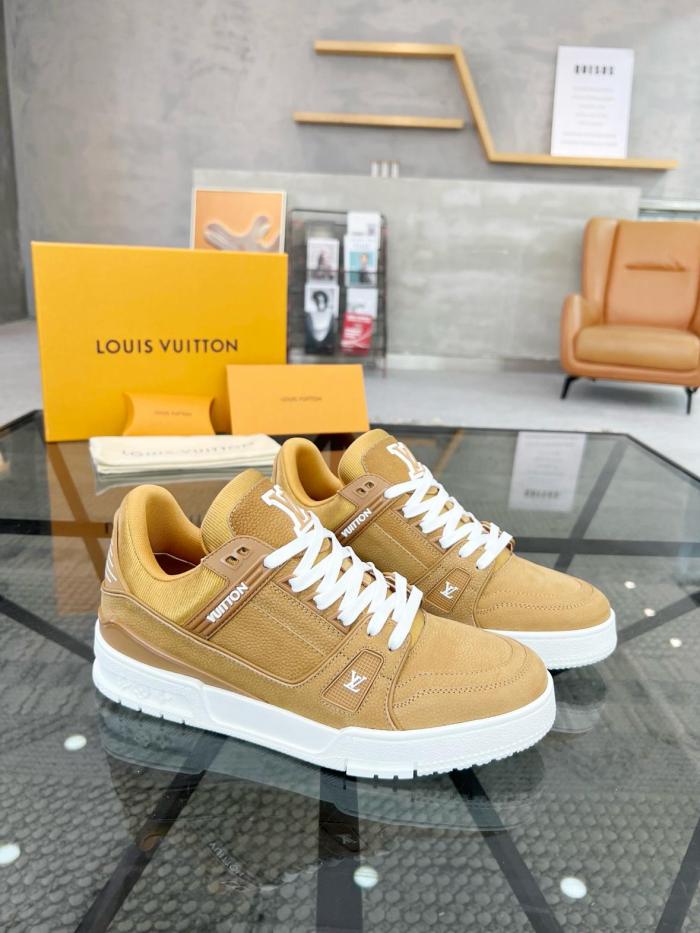 Louis Vuitton LV Trainer Beige