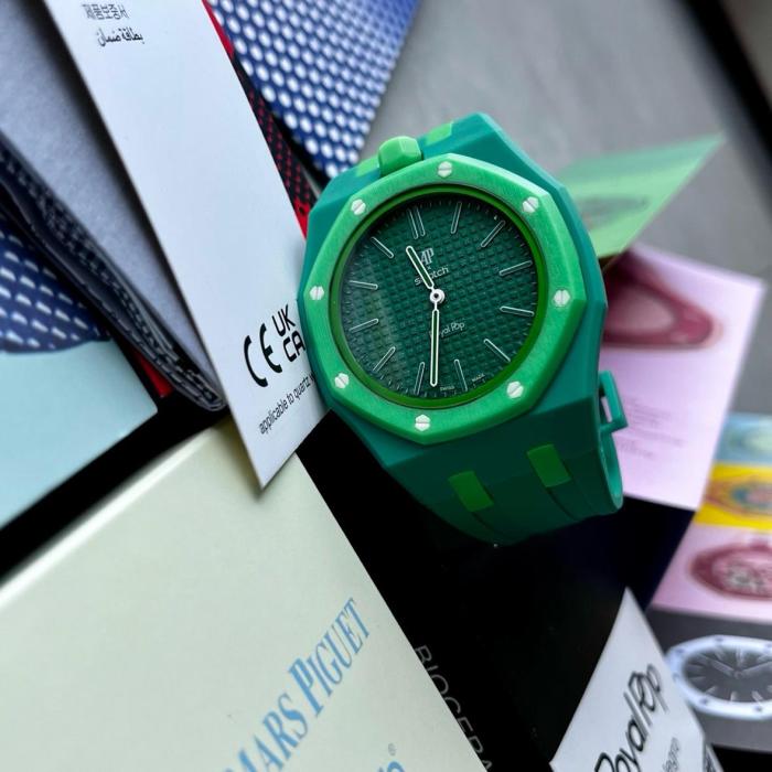 Swatch x Audemars Piguet AP Bioceramic Royal Pop Green Eight