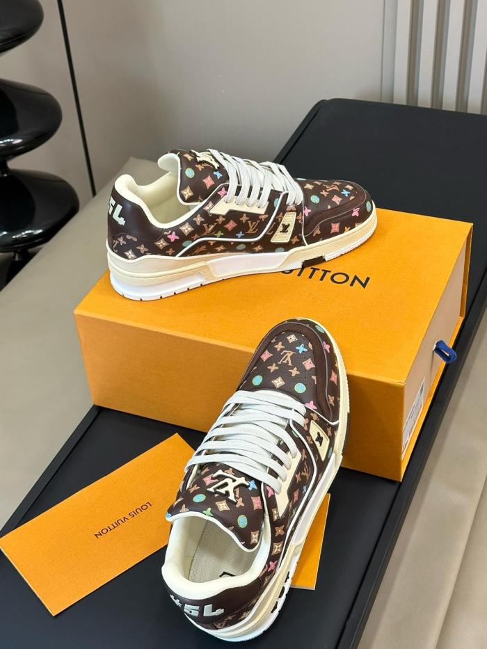 Louis Vuitton by Tyler, the Creator LV Trainer Mocha Multicolor