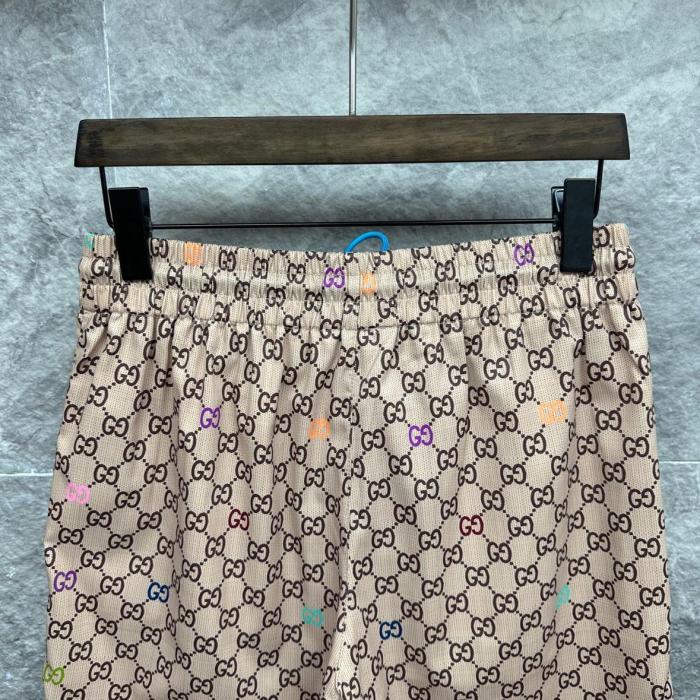 GUCCI Printed Technical Poplin Swim Shorts 