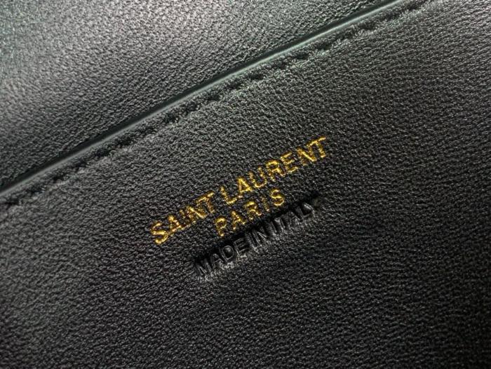 SAINT LAURENT GABY Sheepskin Shoulder Bag, Handbag Small Women's Dark Moss Green 766731-1EL07-3798 L18cm W6.5cm H11cm