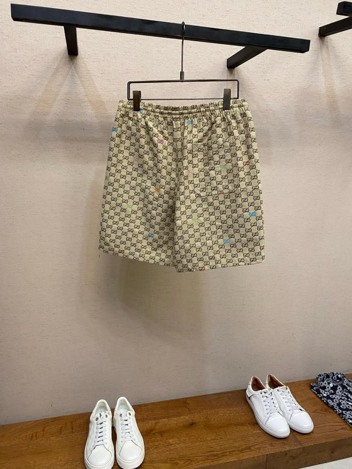GUCCI Printed Technical Poplin Swim Shorts