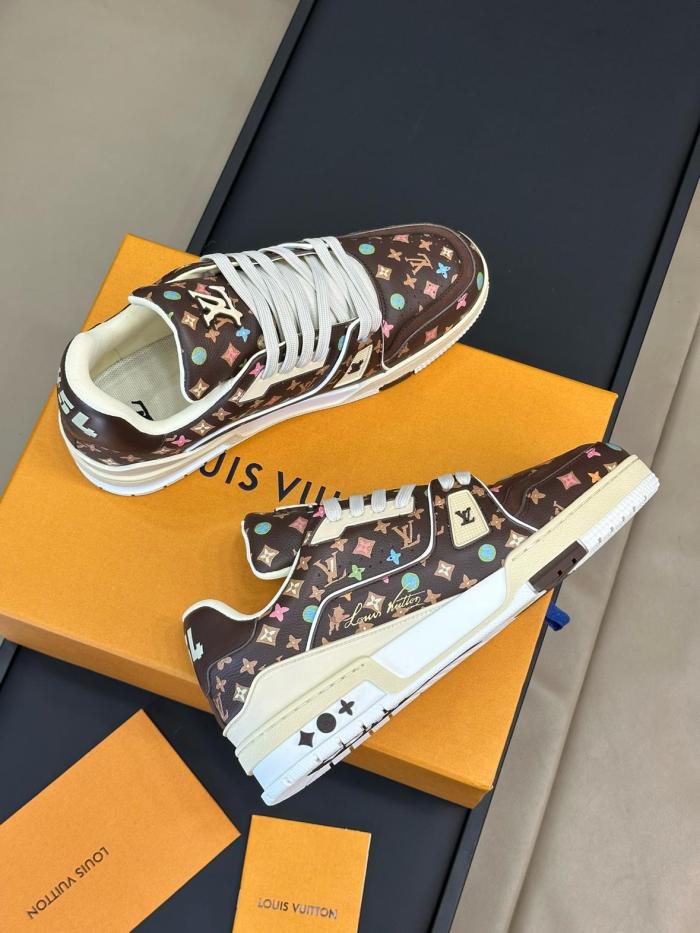 Louis Vuitton by Tyler, the Creator LV Trainer Mocha Multicolor